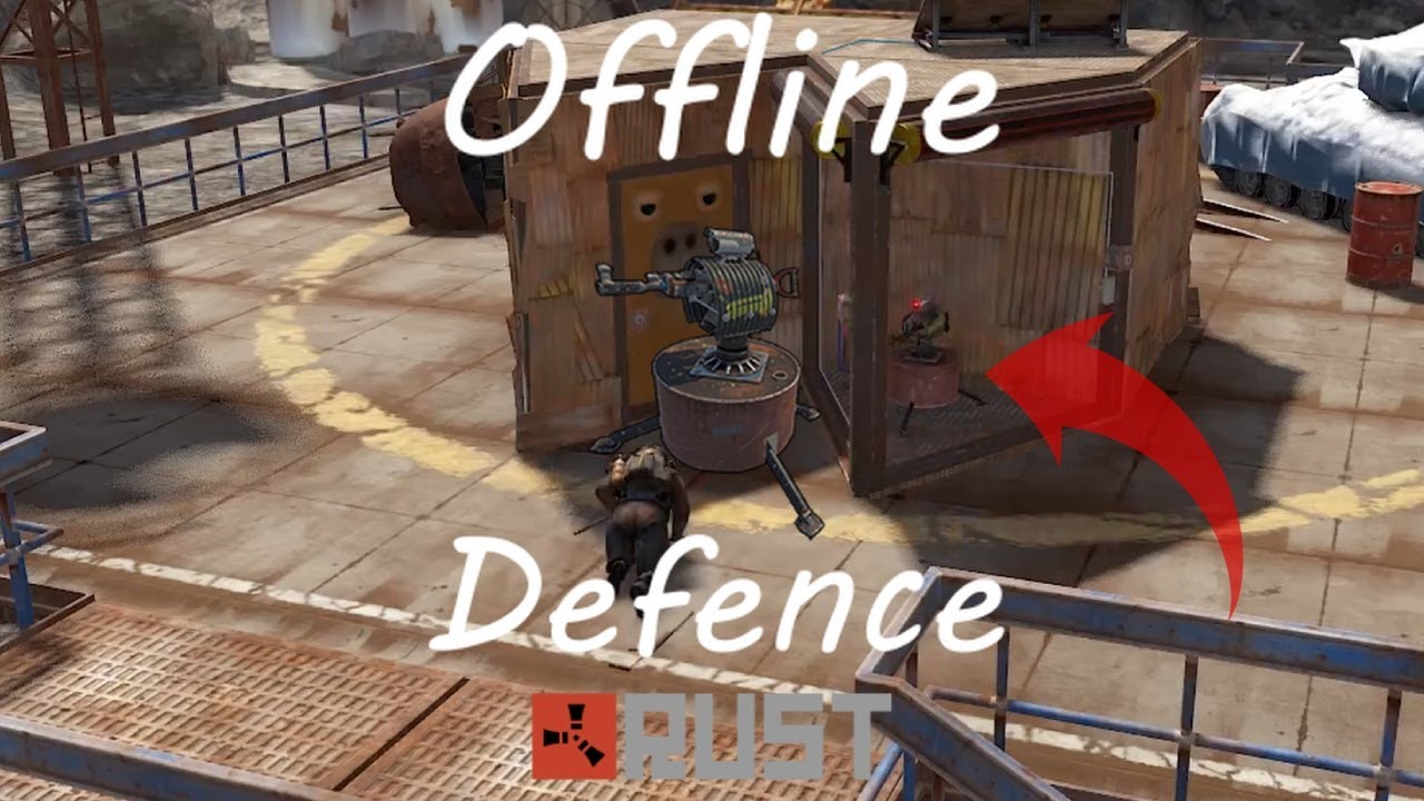 Auto-Opening Turret Pod - Rust Electricity