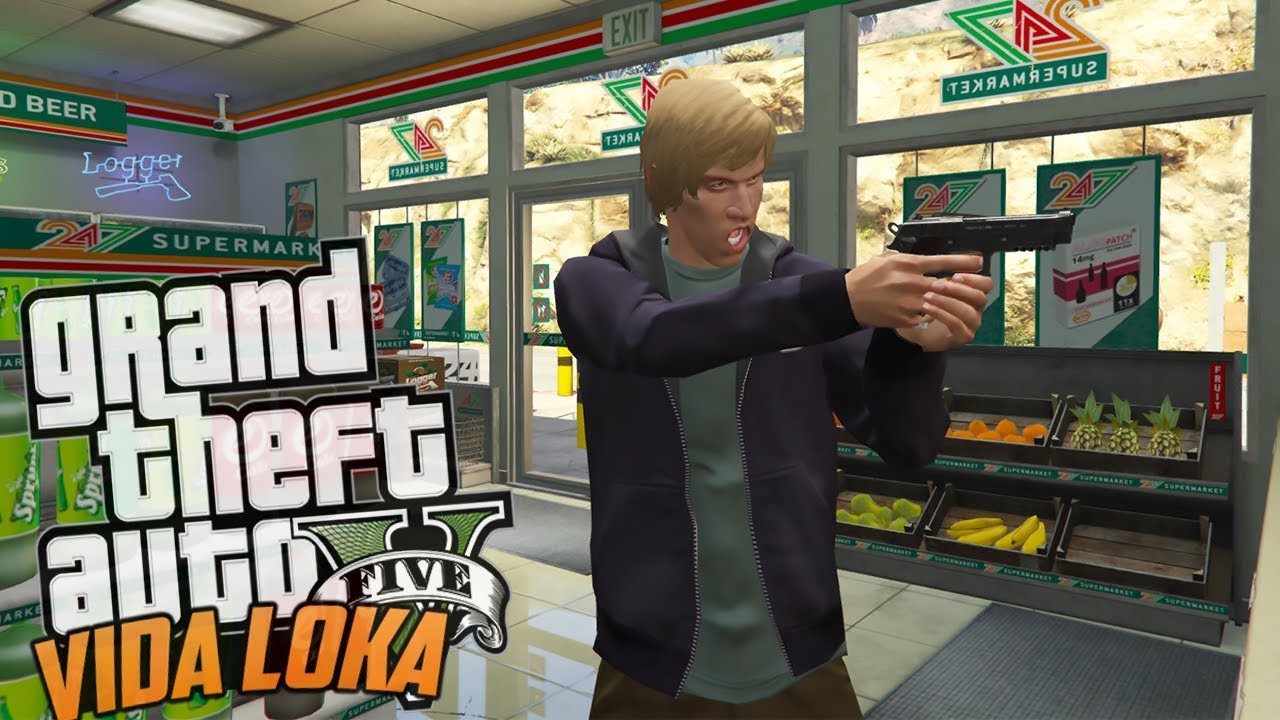 GTA V VIDA LOKA - Tentou me passa a perna e se deu mal #36
