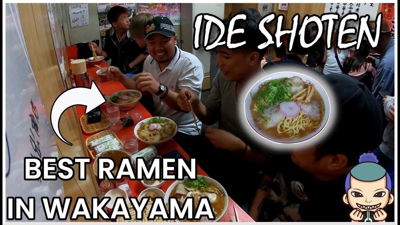 BEST RAMEN IN WAKAYAMA! | Ide Shoten Ramen! | EME TRAVEL