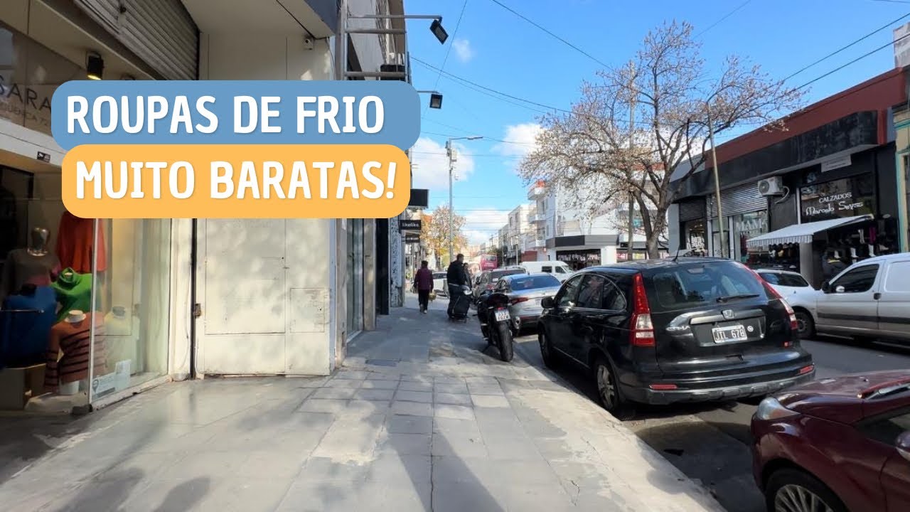 Roupas baratas em Buenos Aires - ninguém fala desse lugar!