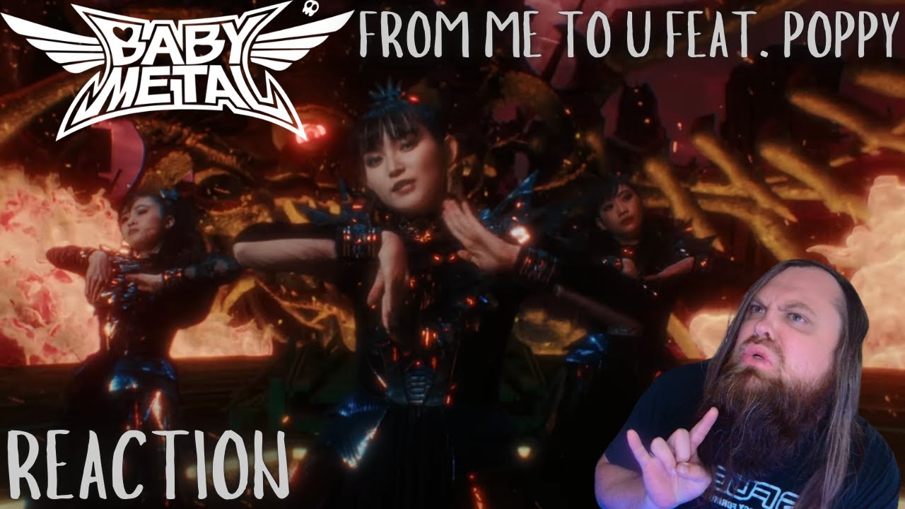Let's Dance and Mosh! BABYMETAL - from me to u feat. Poppy (REACTION)