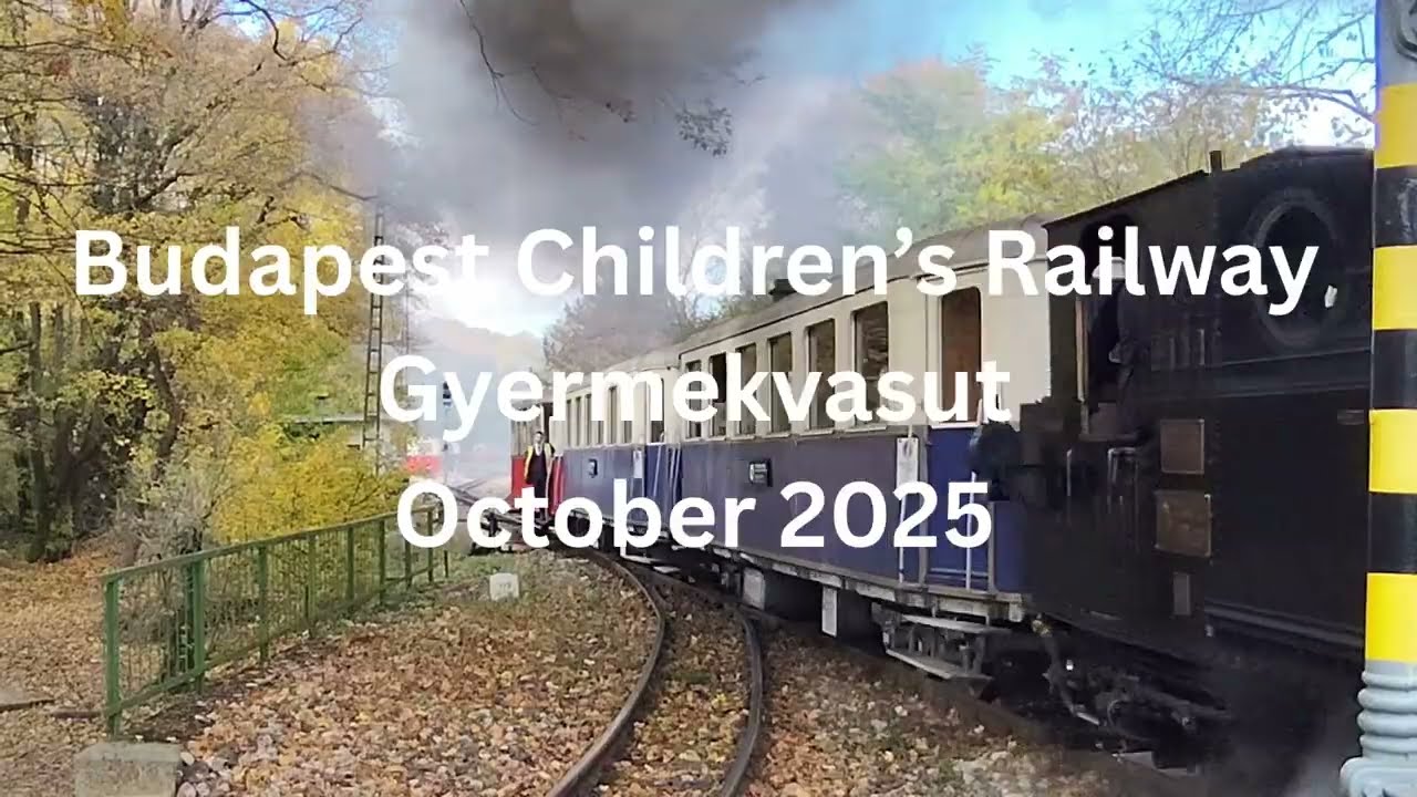 Steam on the Budapest Children’s Railway - October 2025