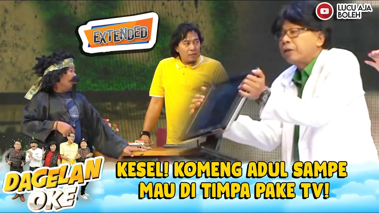 NGOMONG GA DI TANGGEPIN JARWO KESEL! KOMENG ADUL SAMPE MAU DI TIMPA PAKE TV! | DAGELAN OKE EXTEND120