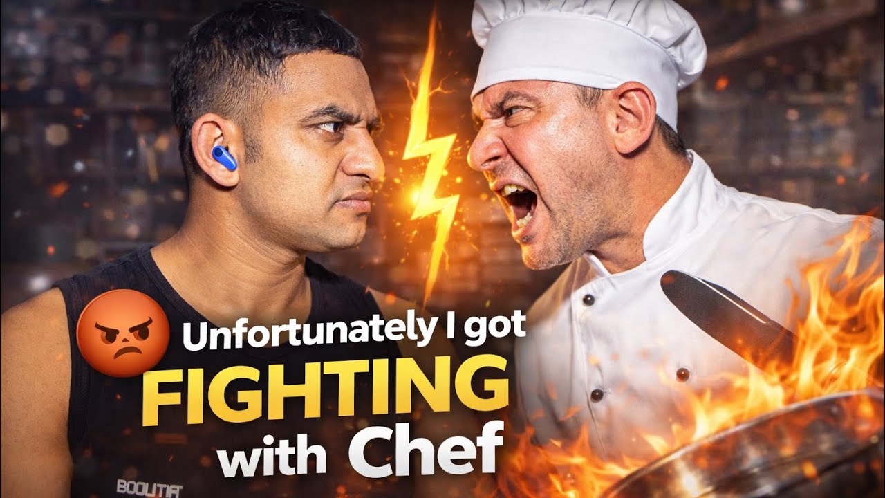 Unfortunately I Got Fighting With Chef | Tajib | Daily Documenting | 365 Day Challenge 