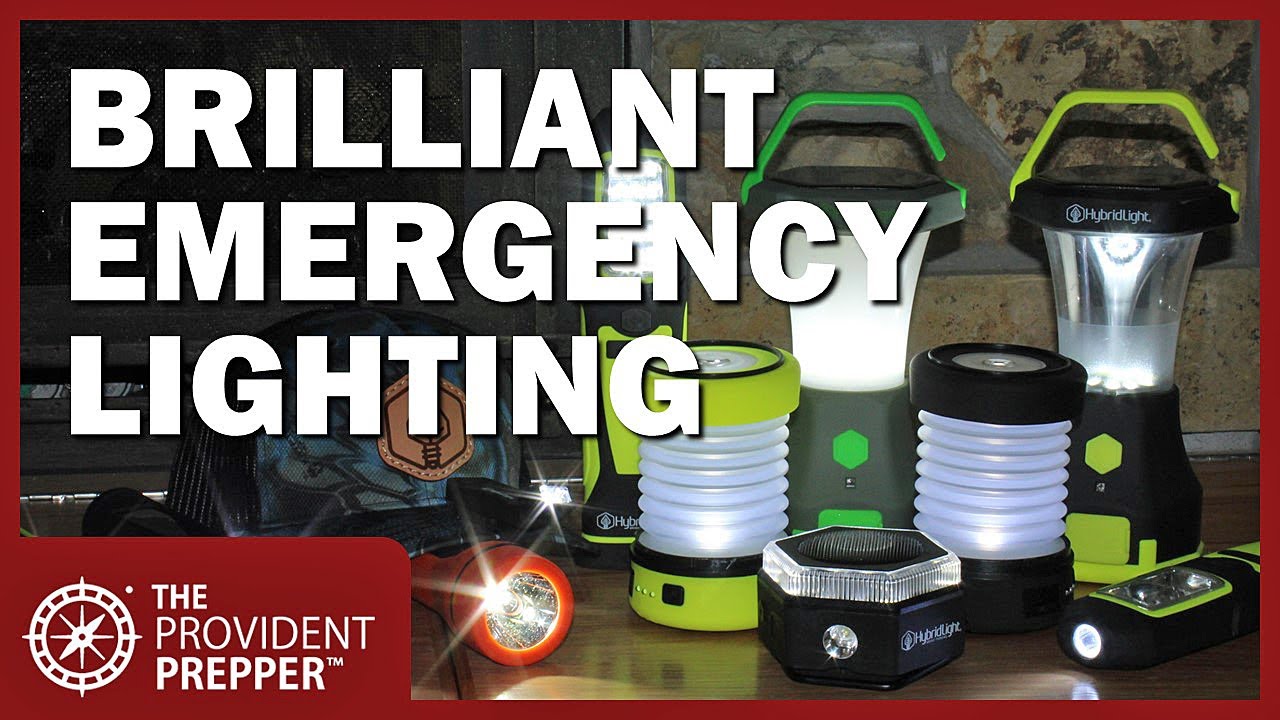 Emergency Lighting Solution: HybridLight Solar Lights and Chargers