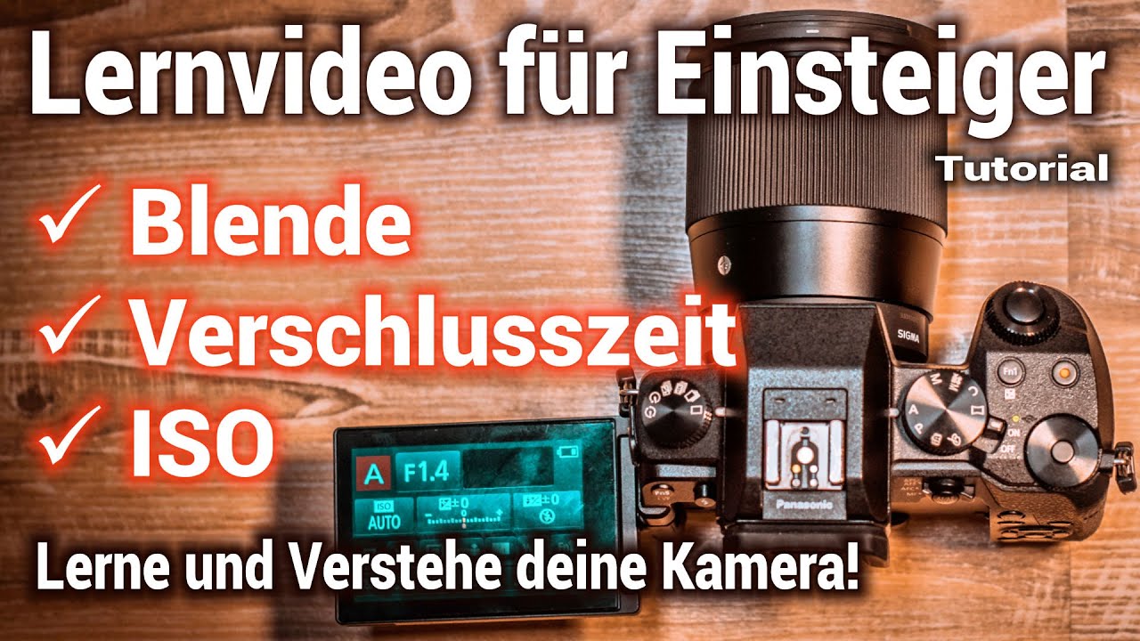 🌟 Blende, Verschlusszeit und ISO einstellen am Beispiel der Canon EOS 80D - Tutorial für Einsteiger