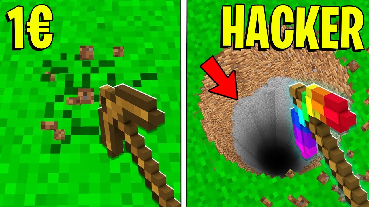 HO BARATO NELLA GARA DI SCAVO CONTRO LOCO su MINECRAFT!
