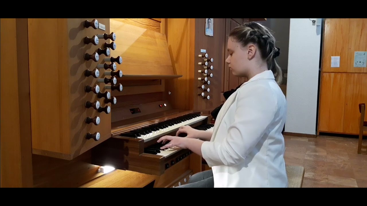 Vitéz Laura (Laura Vitez) - Organ concert. Zeneszerző Vitéz Laura (Composer Laura Vitez)