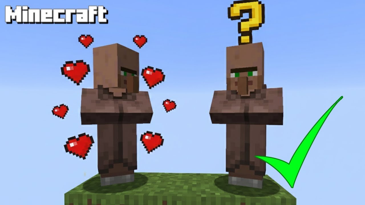 MINECRAFT | Как разводить жителей деревни! Учебное пособие для начинающих!
