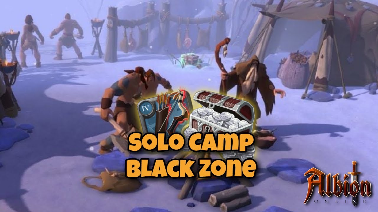 Albion Online || Daily Silver Making Solo Camp POV Badon Gameplay