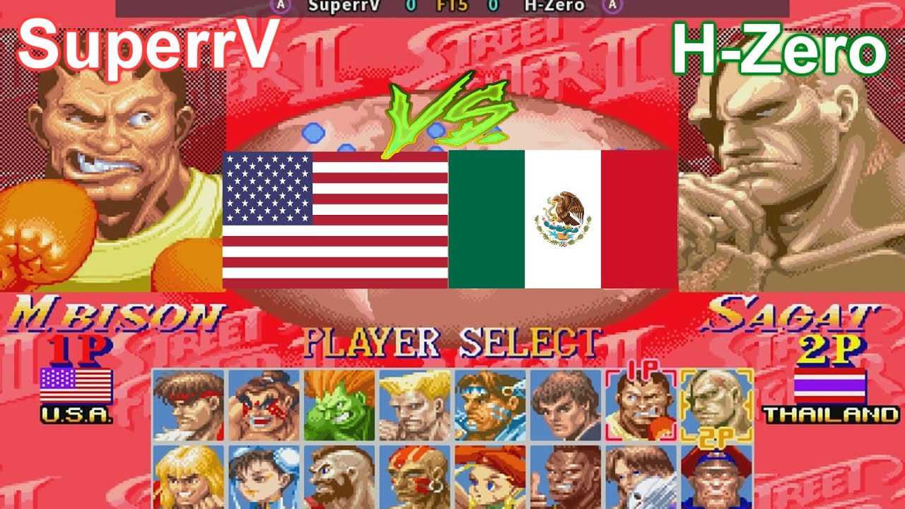 Super Street Fighter II X: Grand Master Challenge - SuperrV vs H-Zero FT5