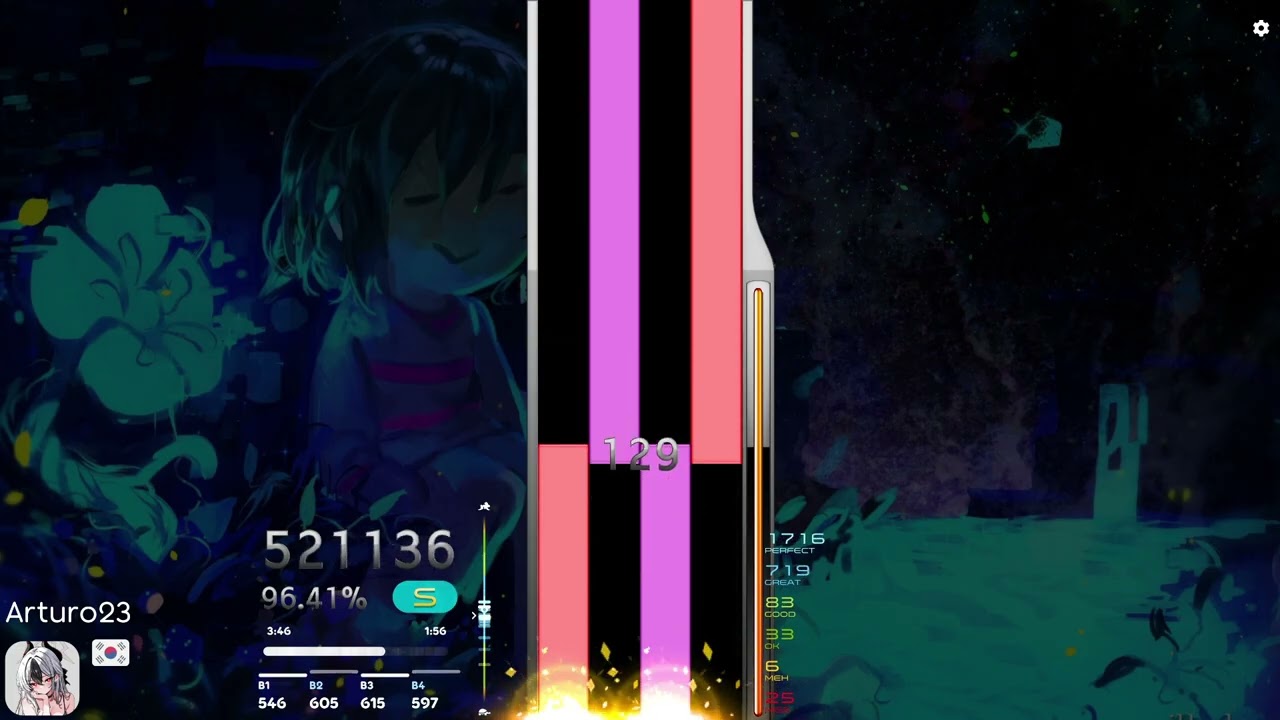 Toby Fox - Rude Buster (Camellia Remix) [Rudely Difficult] ★5.87 map by mynameirlis 816k 95.60%
