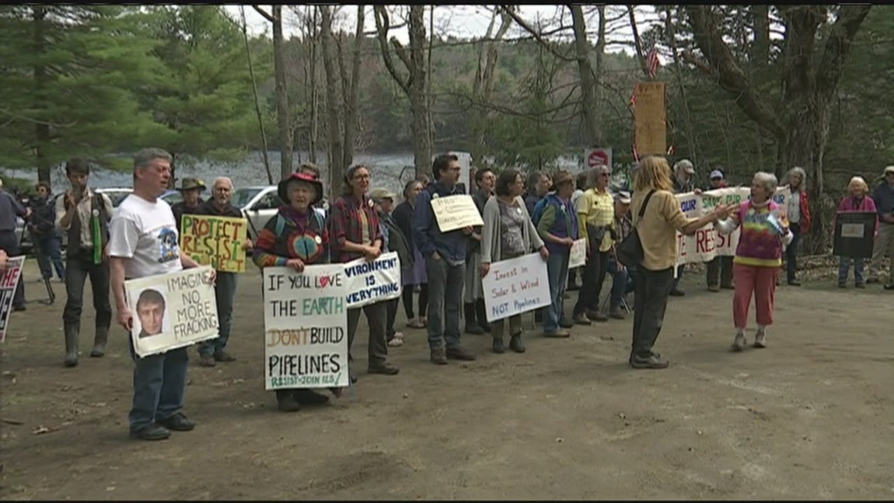 Protesters fighting to stop pipeline through Otis State Forest