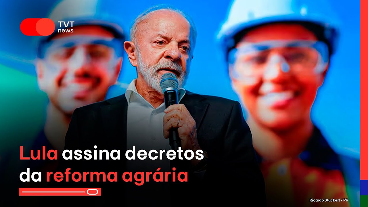 #aovivo Lula assina decretos da reforma agrária; Caiado fora do União Brasil