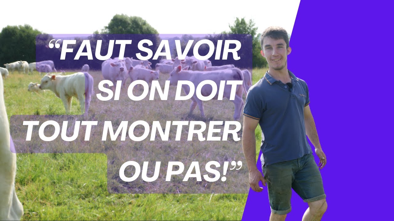 À 20 ans, il s'installe sur la ferme de son oncle