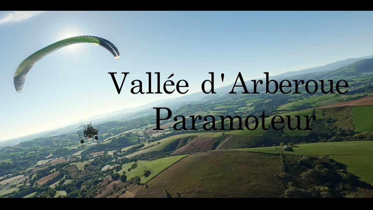 Vallée Arberoue Paramoteur