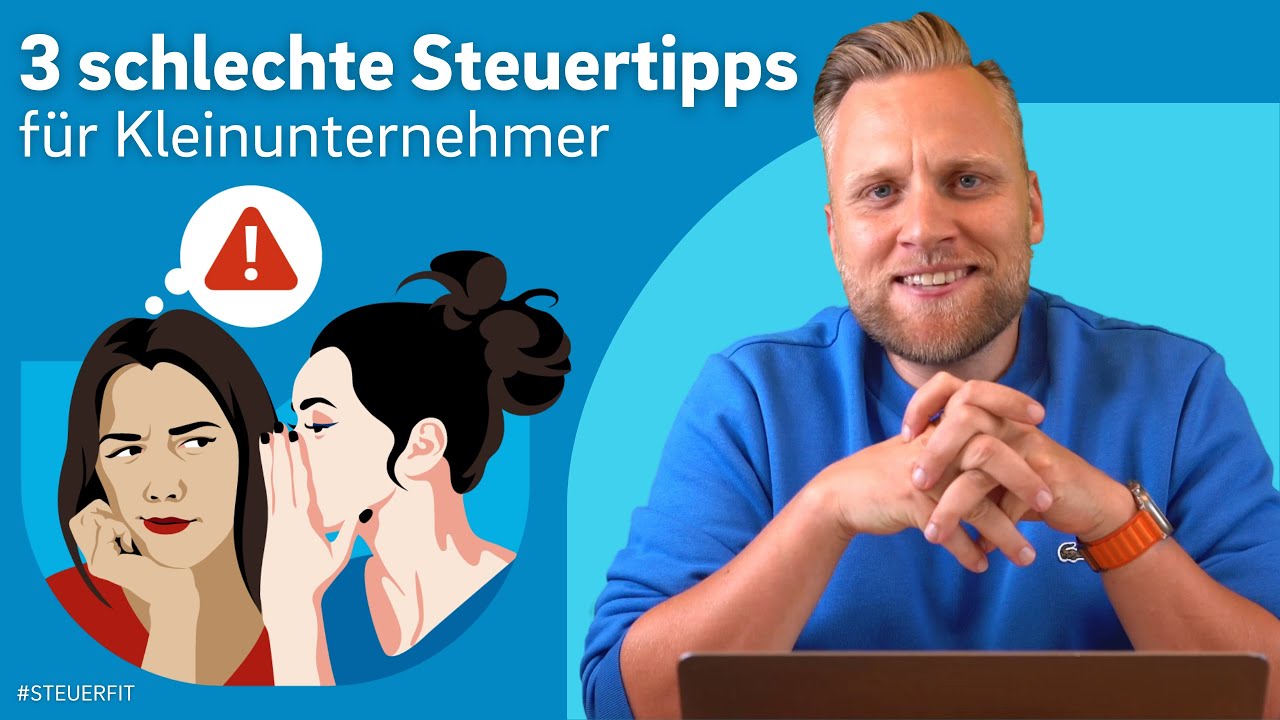 3 &uuml;ble Steuertipps f&uuml;r Kleinunternehmer