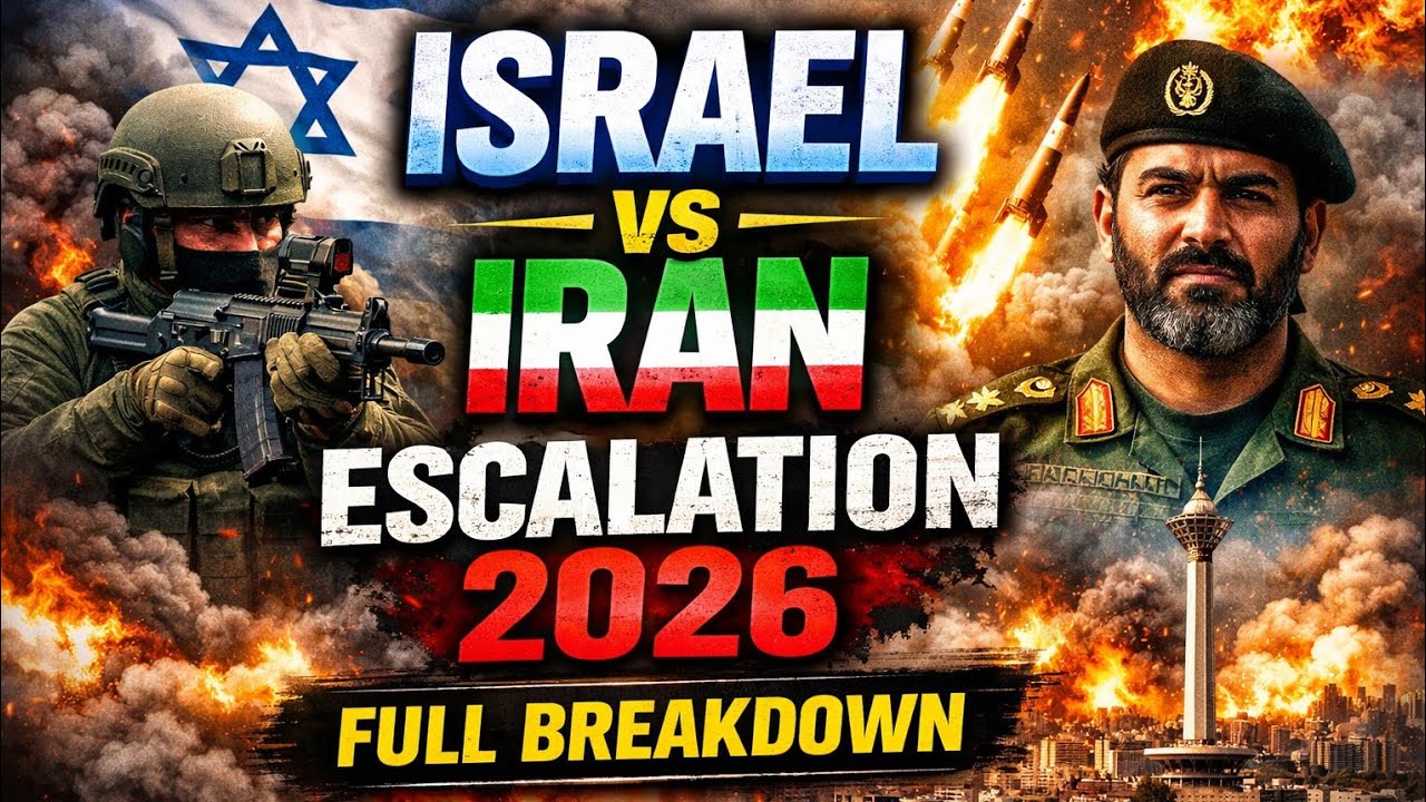 Israel vs Iran Escalation 2026 | Full Breakdown of the Latest Military Conflict