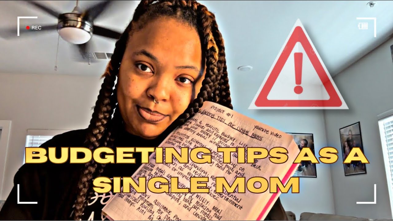 BUDGETING ON A SINGLE MOM INCOME !!!!