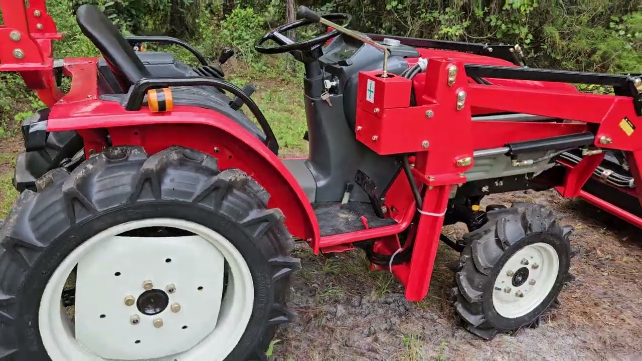 Yanmar F180D used compact tractor for sale by Toughtractors.com