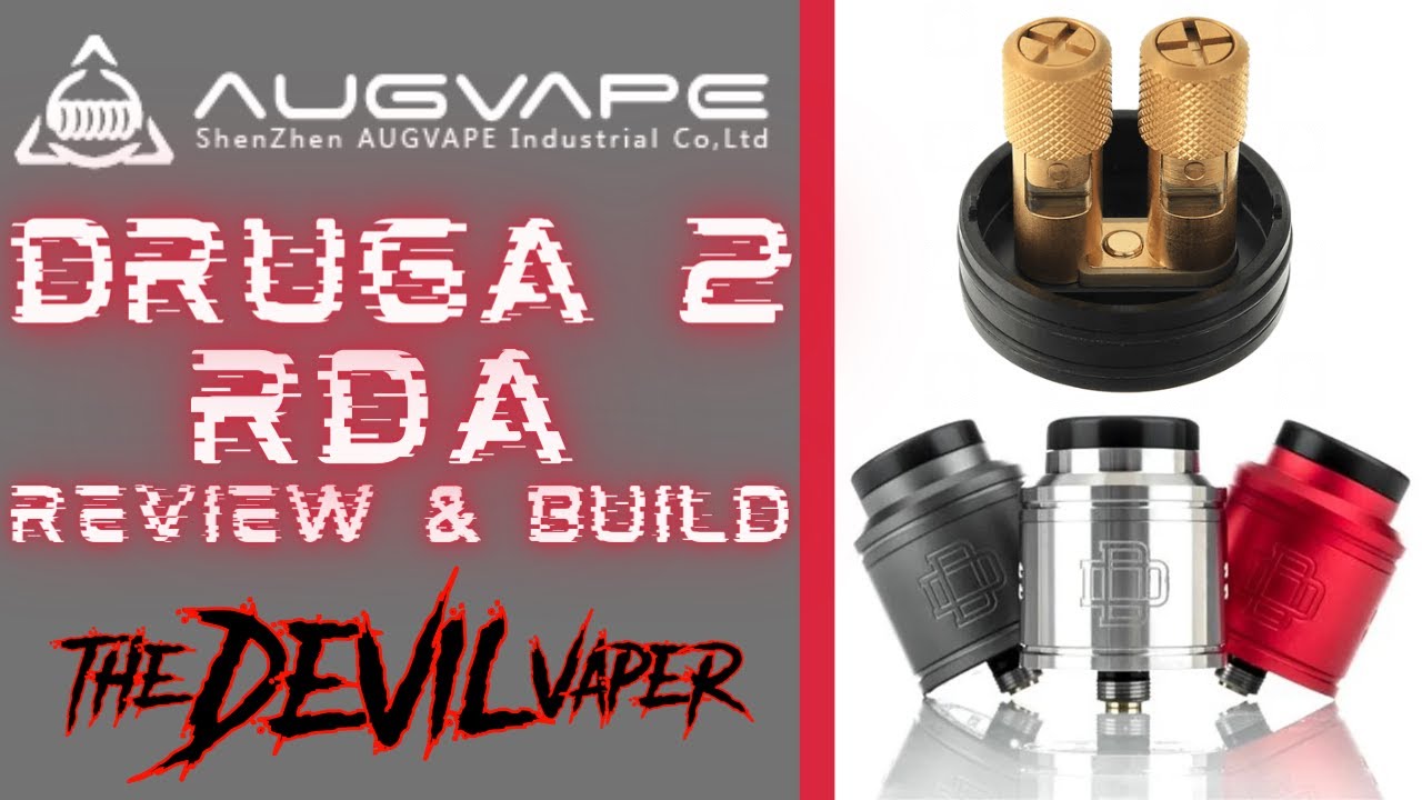 AUGVAPE Druga 2 RDA Review & Build - Better than the v1??