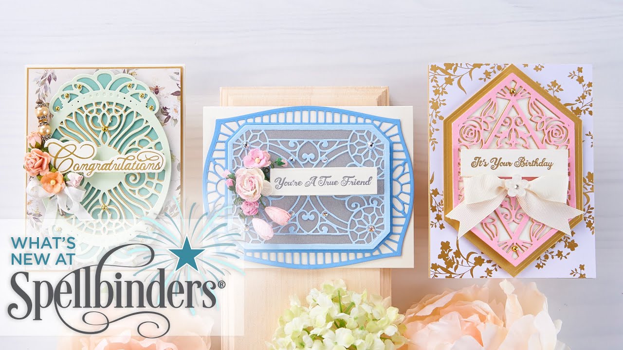 Flourished Fretwork Collection by Becca Feeken - What's New At Spellbinders!