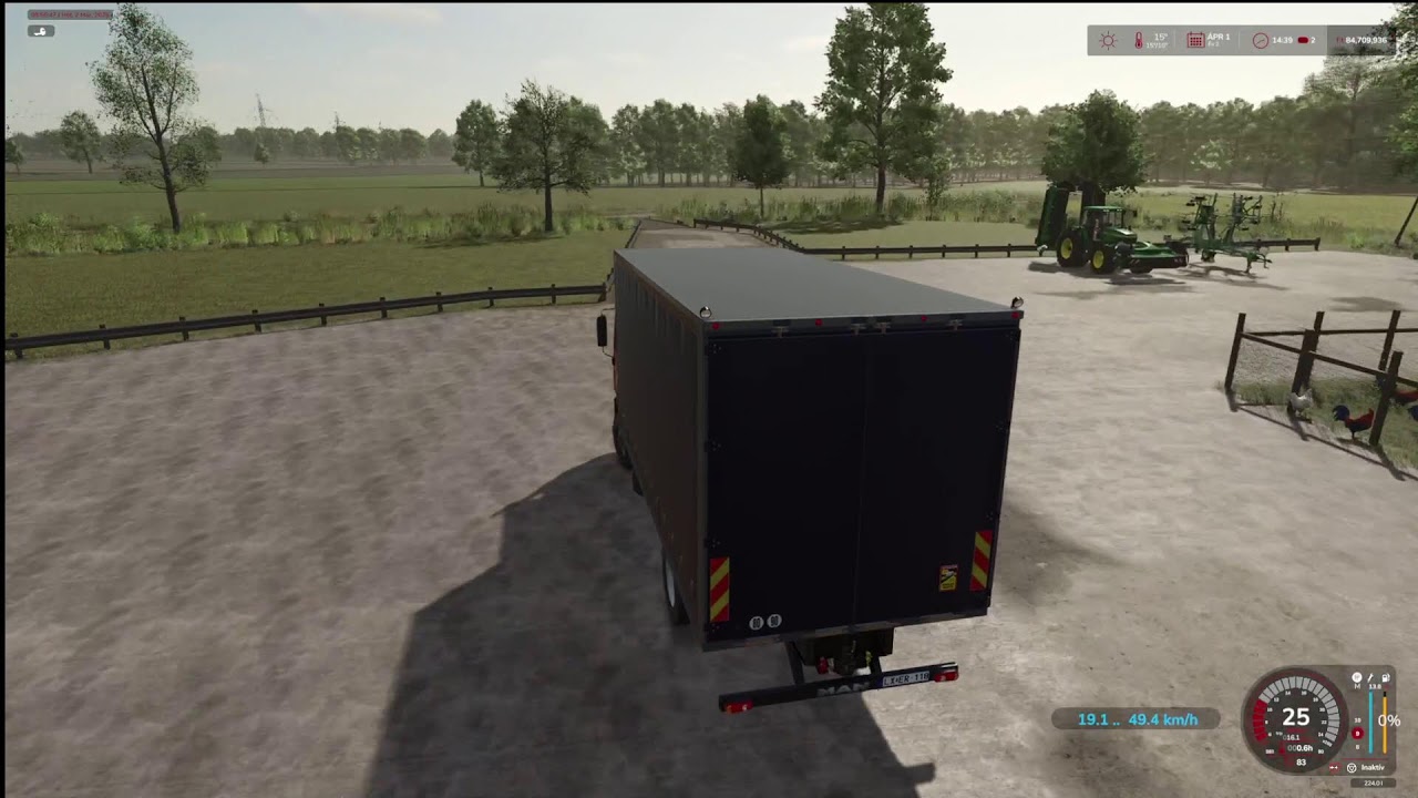 fs25  Újrétalsón dolog van  vetetek utána álatok gondozása.