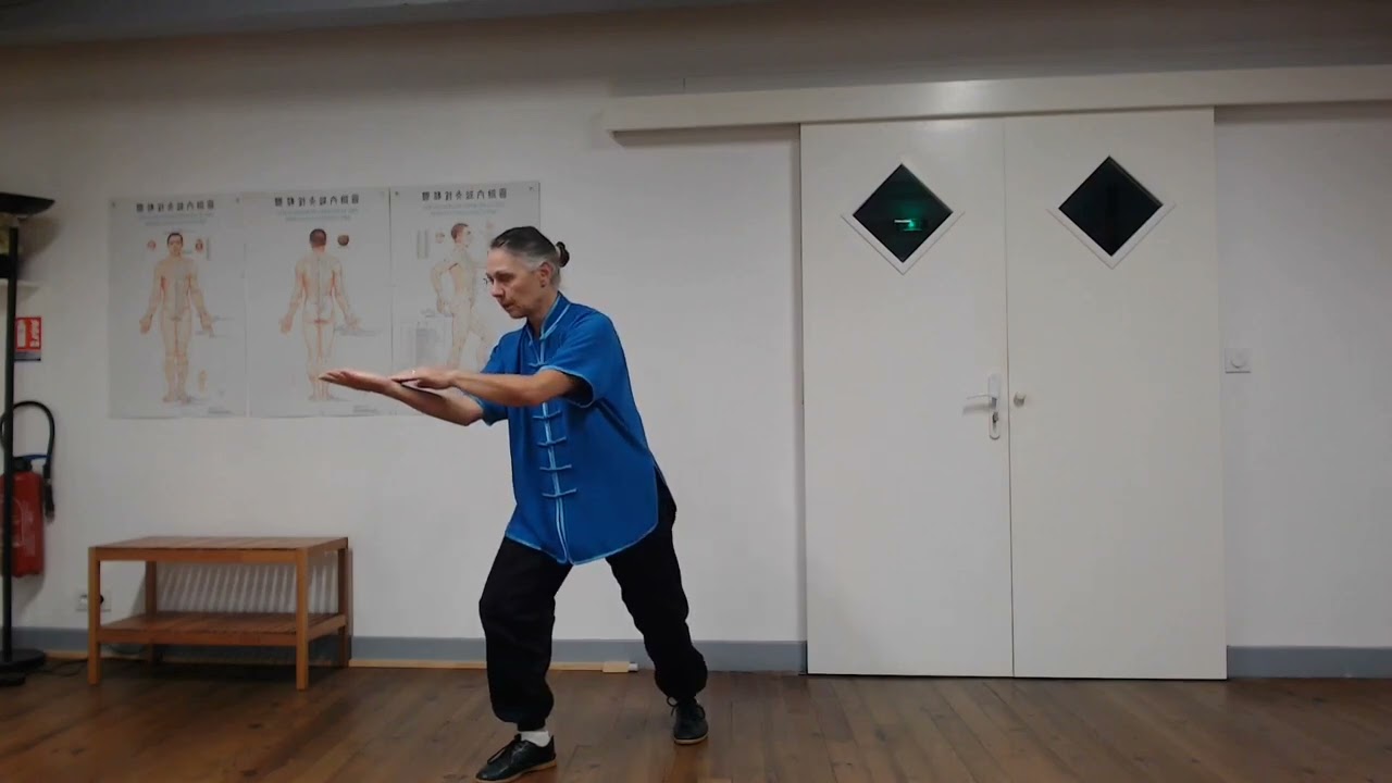 Dao Yin Yang Sheng Gong Shi Er Fa - Exercice 2 - Deux poissons Yin Yang se suspendent à la pagode