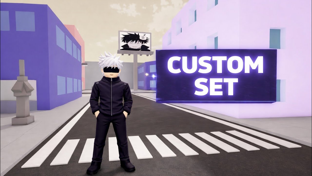 Gojo custom set or honered one custom set