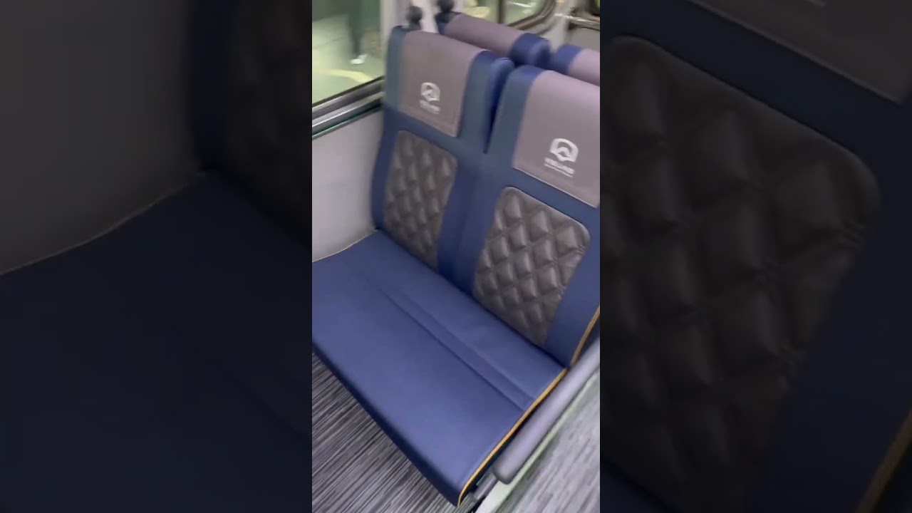 The latest Alishan Express passenger seats #train #carriage