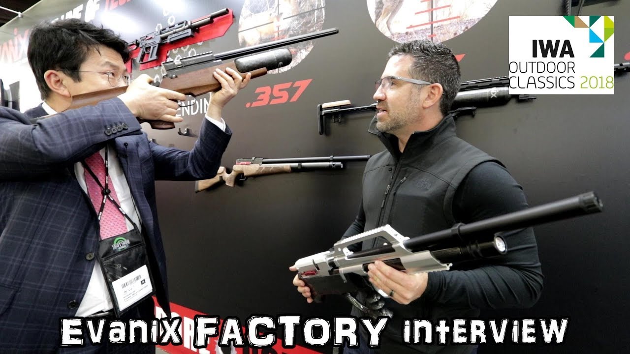 NEW Evanix Air Rifles!! - IWA 2018 - Airgun - Pellet Gun - PCP - Semiautomatic