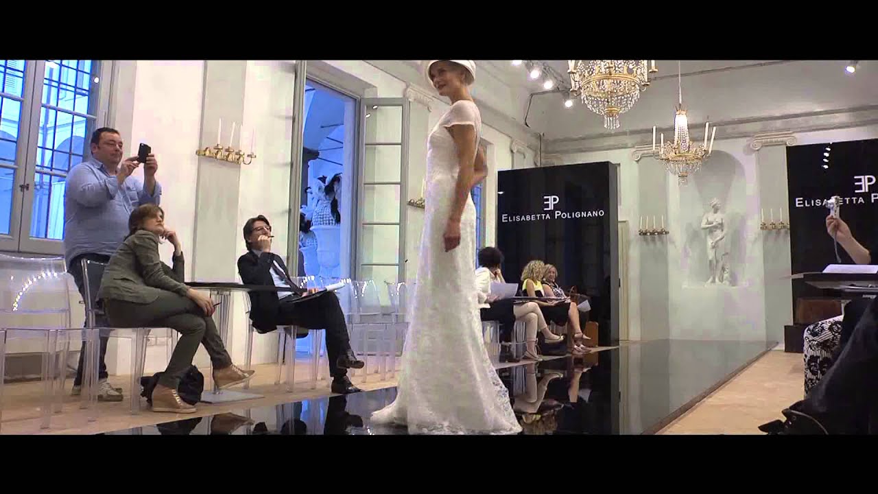ELISABETTA POLIGNANO - sfilata Si Sposa Italia 2014