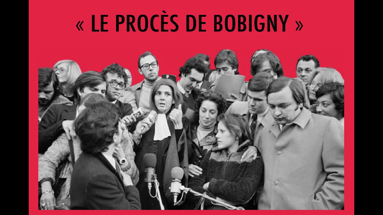 Le procès de Bobigny, 1972. (reconstitution)