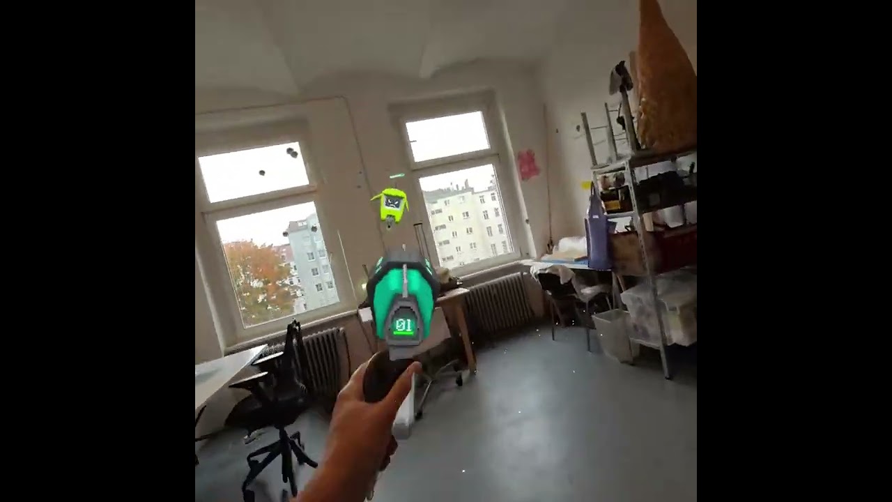 Laser Limbo im Office