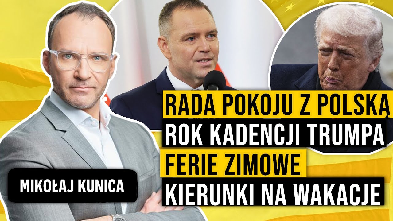 🔴 POLSKA W RADZIE POKOJU, ROK KADENCJI TRUMPA, FERIE ZIMOWE | Onet Rano.