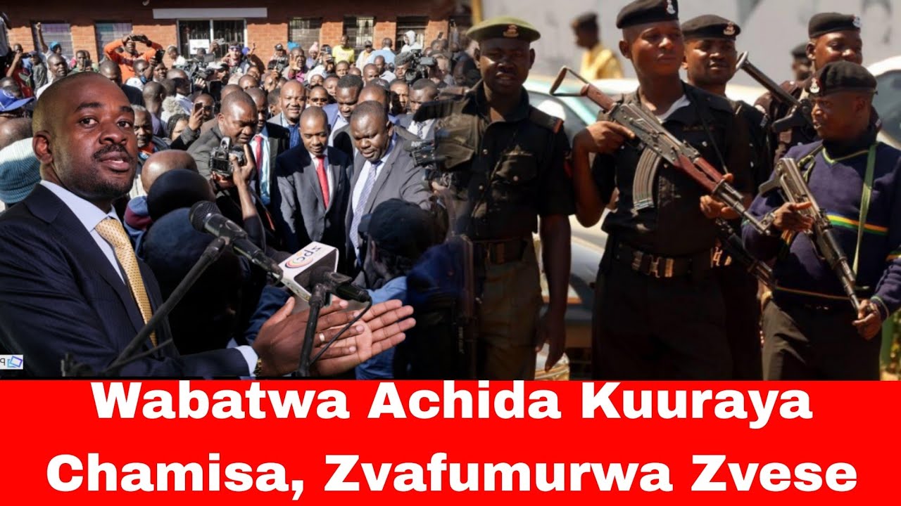 Breaking 😳 🛑 Matsotsi Abatwa Achida Kuuraya Chamisa, Zvafumurwa Zvese