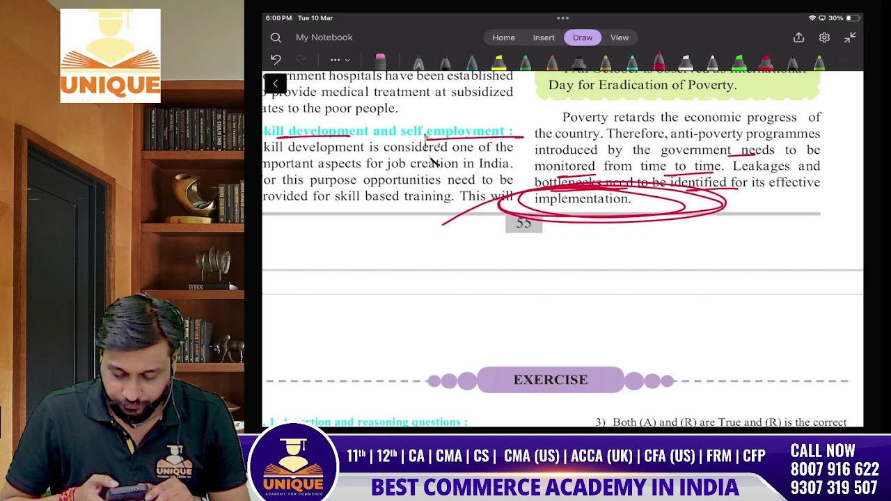 FREE 11th Commerce Classes | Economics Leture 34 | ADV. DIPESH SIR