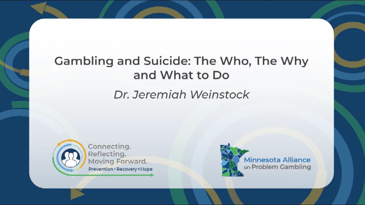 Gambling and Suicide The Who, The Why and What to Do