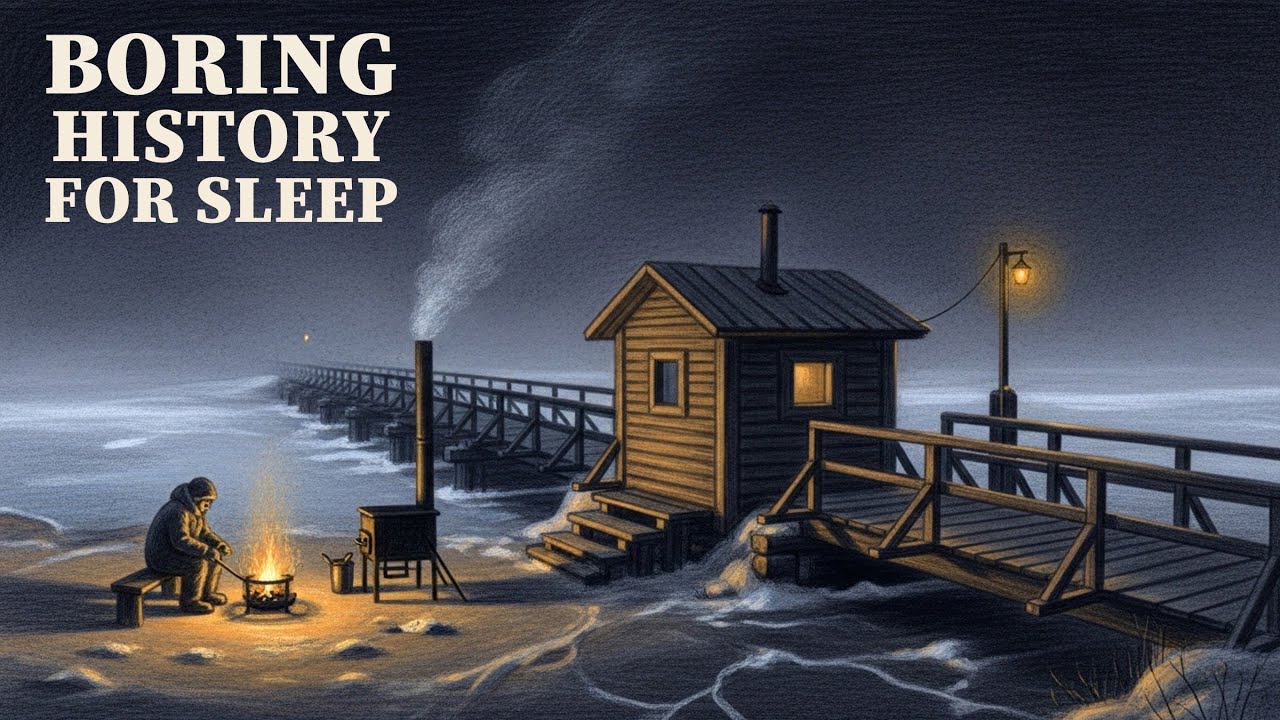 Winter on the Kolyma Highway || A 1950s Siberian Outpost | Boring History | Snowstorm ASMR