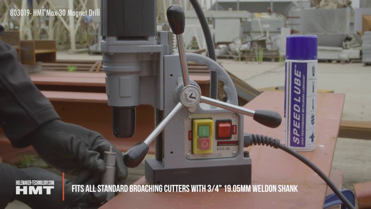 HMT MAX30 Mag Drill - The Market leading, Industrial compact Magnet Drill