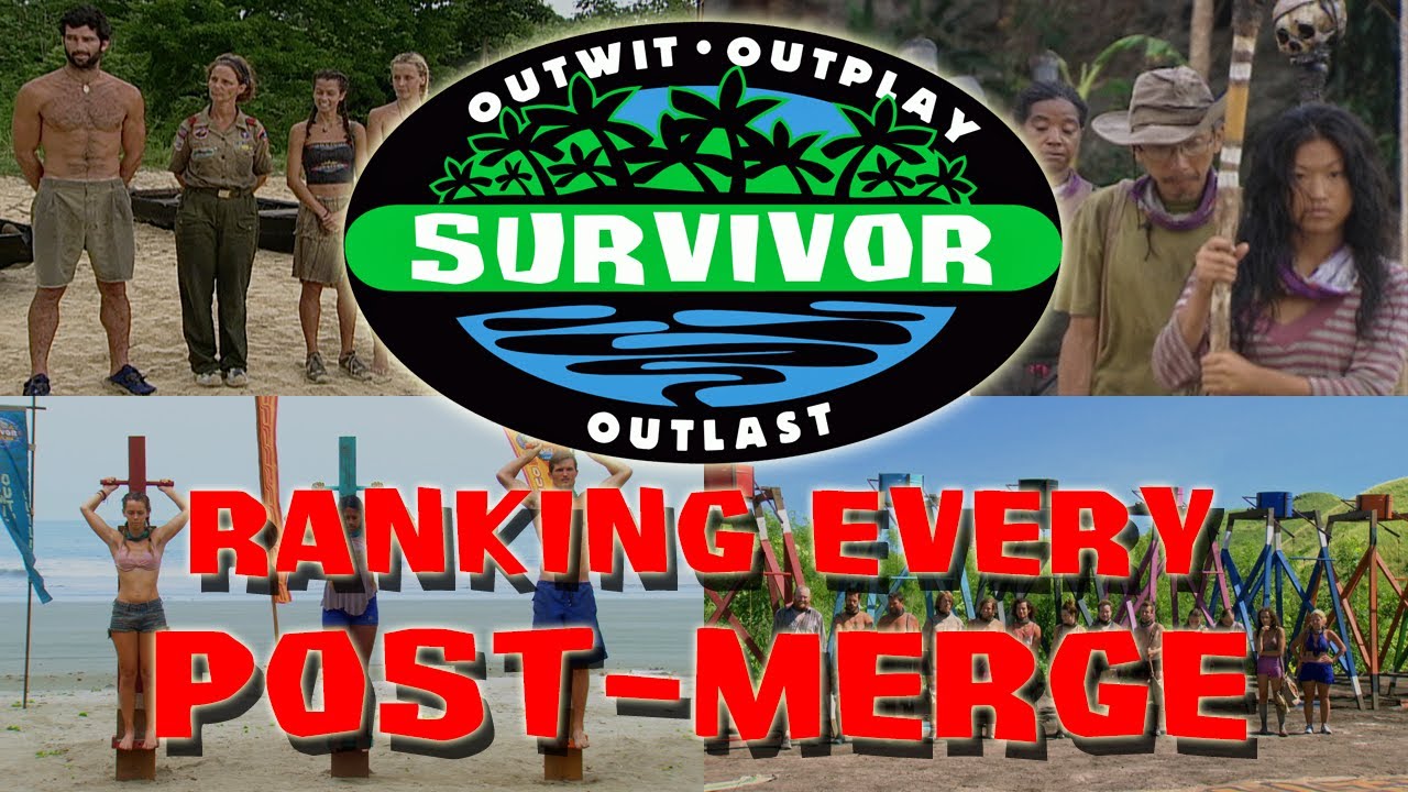 Survivor - Ranking the Post-Merges