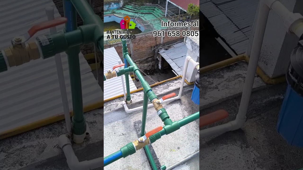 Reemplazo de tuberías de CPVC de baja calidad/densidad a tubería Tuboplus