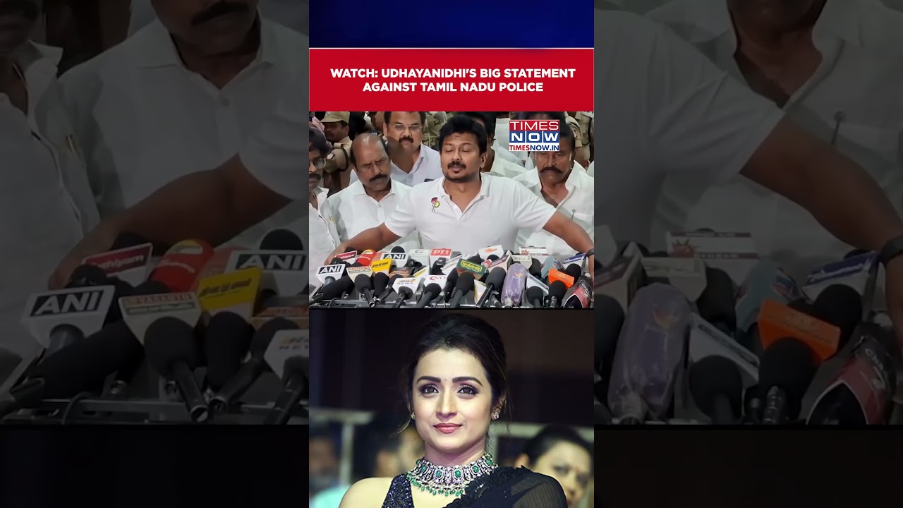 Udhayanidhi Stalin Drops Shocking Statement, Says He Was Treated Like 'Terrorist' |Trisha Remark Row