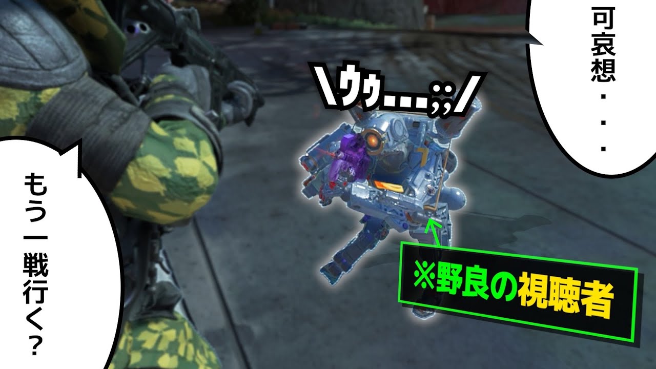 チーターにやられた視聴者野良さんを招待してチャンピオン取ってきた【APEX】