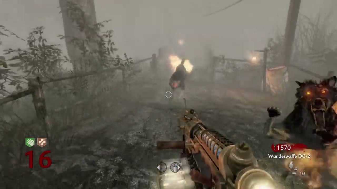 Shi No Numa 40+ Run - Round 1-45 (Call Of Duty World At War Zombies Gameplay No Commentary)