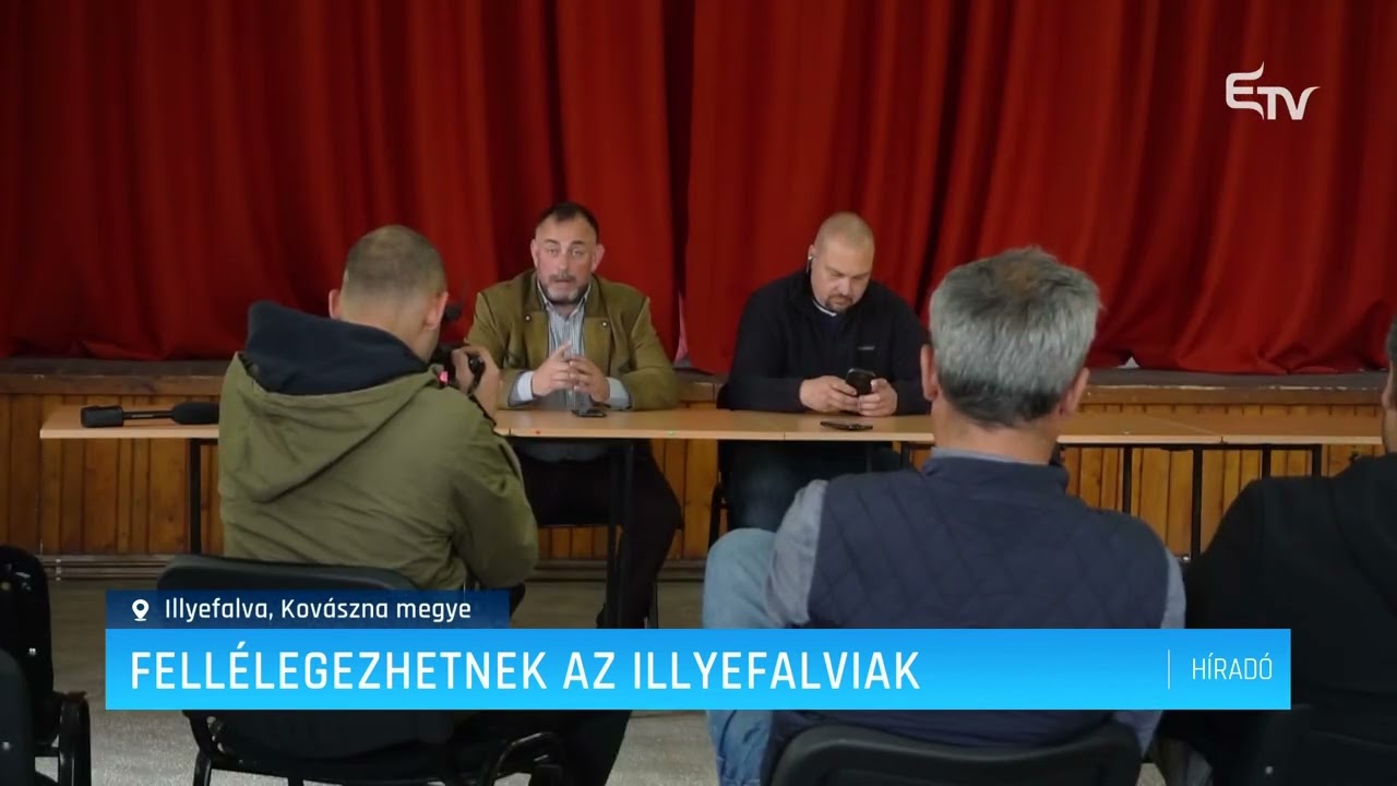 Fellélegezhetnek az illyefalviak – Erdélyi Magyar Televízió