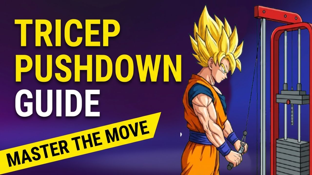 HOW TO DO TRICEP PUSHDOWN - Triceps Workout |Beginner Single Exercise Tutorial in Tamil|