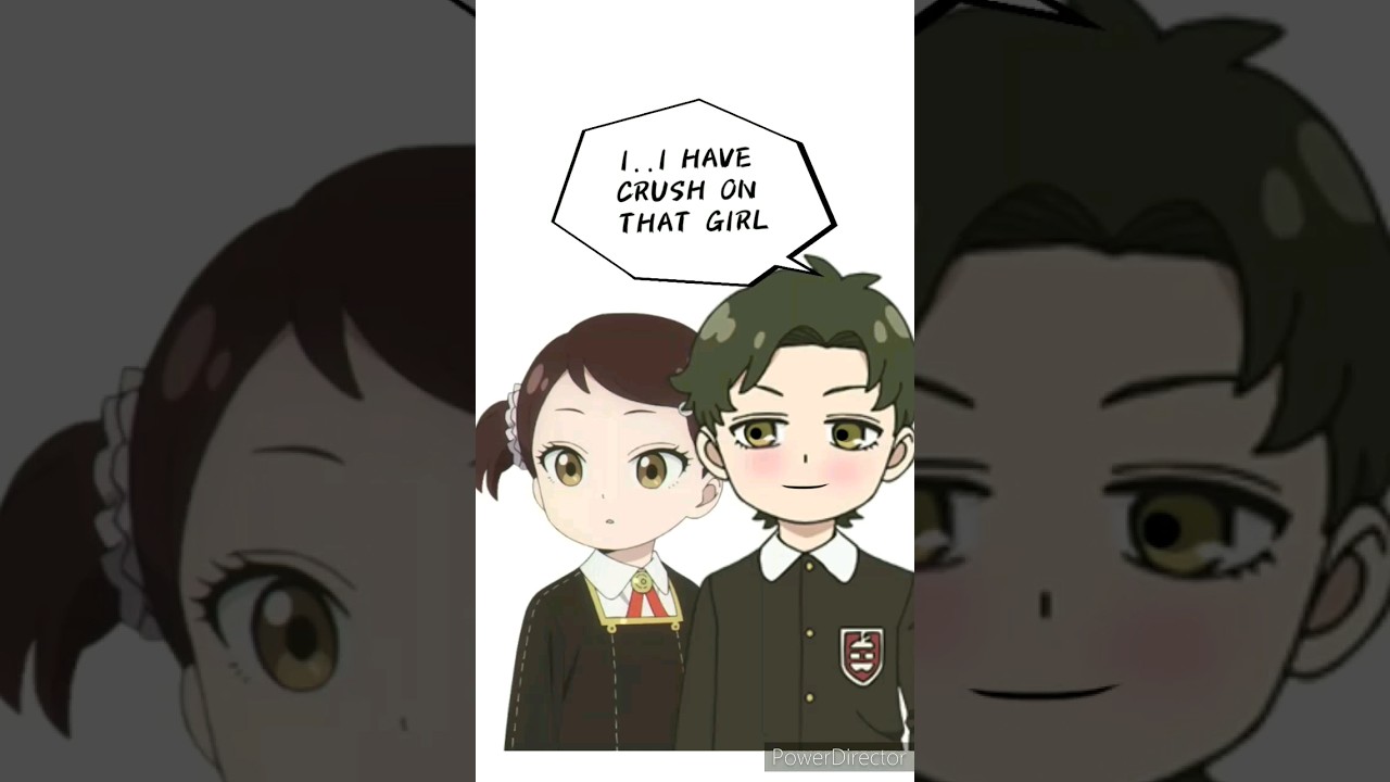 Влюбленность Дэмиана /anya x damian #shorts #spyxfamily