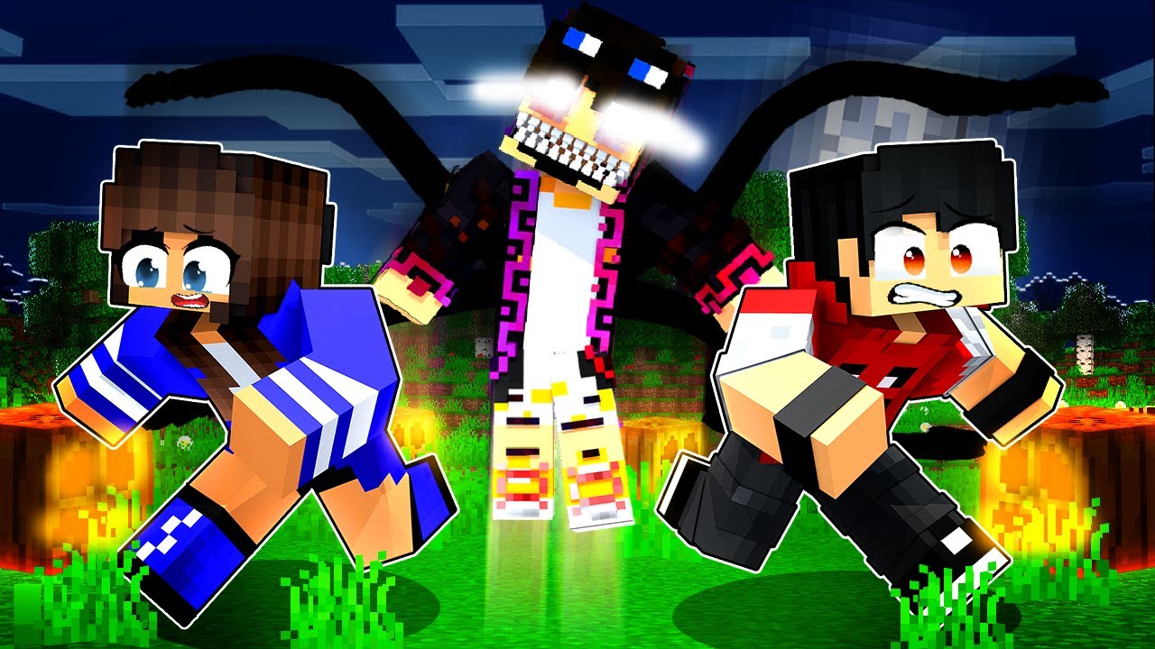 ASSUSTEI meus AMIGOS no dia do HALLOWEEN no MINECRAFT!!