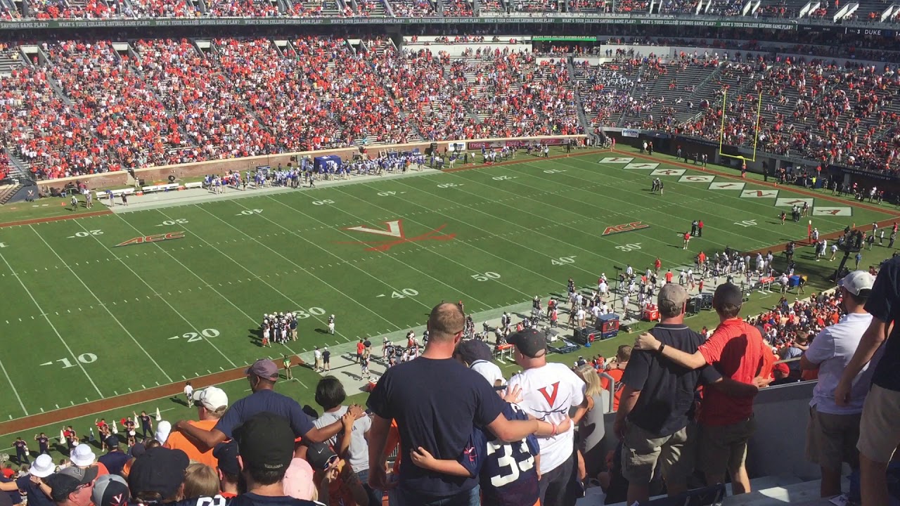 The Good Old Song at UVA - Scott Stadium
